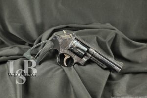 Engraved Smith & Wesson S&W Model 19-3 .357 Combat Magnum 4" Revolver C&R