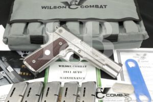 Engraved Wilson Combat Texas BBQ Special .45 ACP 5" 1911 Semi-Auto Pistol