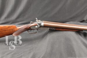 Engraved Winchester Class B SXS Double Barrel Hammer Shotgun Antique