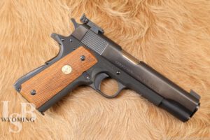 F. Bob Chow Colt 1911 Government Model Series 70 .45 ACP Semi-Auto Pistol