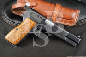 FN Browning Hi-Power T-Series 9mm Para Semi-Auto Pistol, 1968 C&R w/ Case