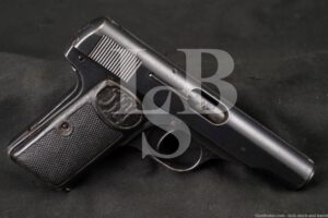 FN Browning Model 1910 Dutch Navy No. 4 .32 ACP Semi-Auto Pistol, 1940 C&R