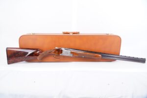 FUNKEN ENGRAVED DIANA GRADE BROWNING SUPERPOSED 20 GA OVER UNDER SHOTGUN