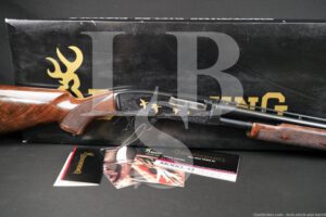 Factory Engraved Browning Model 42 High Grade V 5 .410 GA 26" Pump Shotgun