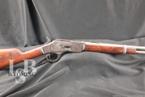 Factory Engraved Winchester 1873 20" .44-40 WCF Lever Rifle, 1885 Antique