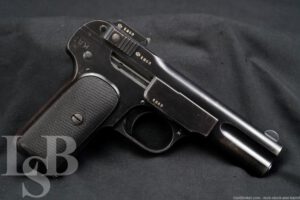 First Year FN Browning Model 1900 7.65mm .32 ACP 4" Semi-Auto Pistol, C&R