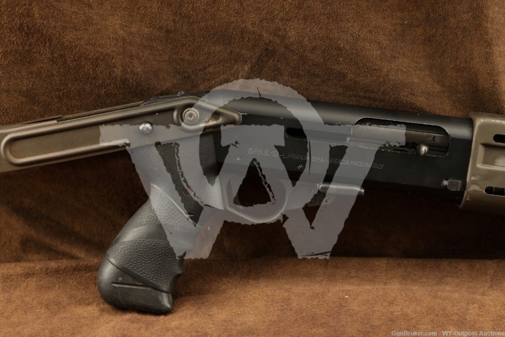 Franchi SPAS-12 12g 21.5" Semi-Auto/Pump Shotgun w Folding Stock & Hook