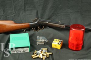 Frank Wesson Two Trigger 26" .44 RF Rimfire Rifle & Loading Accys, Antique