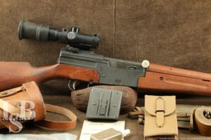 French MAS Mle 49 7.5 French Semi-Auto Rifle C&R w/Scope & Accessories