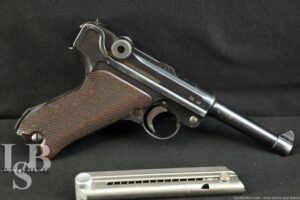 G-code Pre-WWII German S/42 Mauser Luger 9mm Semi-Automatic Pistol 1935 C&R