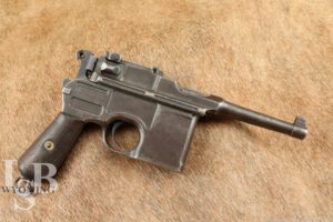German 1930 Broomhandle Bolo 7.63x25mm Semi-Auto Pistol, 1936 C&R
