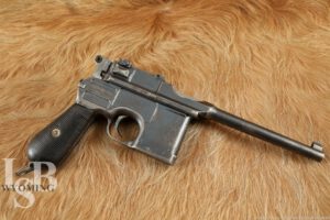German C96 Broomhandle .30 Mauser 7.63x25mm Semi-Auto Pistol, 1905 C&R