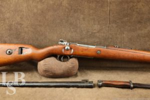 German Kar 98a 8mm Mauser Spandau Bolt Action Rifle C&R 1908 w/Bayonet