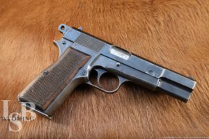 German Marked FN Browning Hi-Power 4.7” 9mm Semi Auto Pistol & Mag C&R