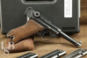 German Mauser S/42 P08 Luger 9x19mm Semi-Automatic Pistol C&R 1937