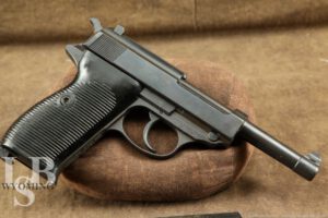 German Walther P38 P-38 5” SA/DA Semi-Automatic Pistol C&R ac 1941