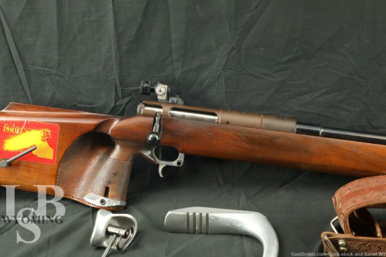 Hammerli Tanner 300m Standardgewehr 7.5×55 Swiss Bolt Action Target ...