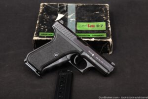 Heckler & Koch H&K HK Model P7 Squeeze-Cock 9mm Semi-Auto Pistol, MFD 1981