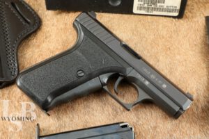 Heckler & Koch HK P7 Nds 9mm Squeeze-Cock Semi-Automatic Pistol & Box, 1987