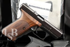 Heckler & Koch HK P7M8 9mm 4” Squeeze-Cock Semi-Automatic Pistol w/ Case