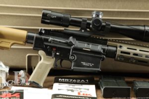 Heckler & Koch MR 7.62A1 LRP III 7.62 NATO 16.5” AR10 w/ Vortex Scope, Case