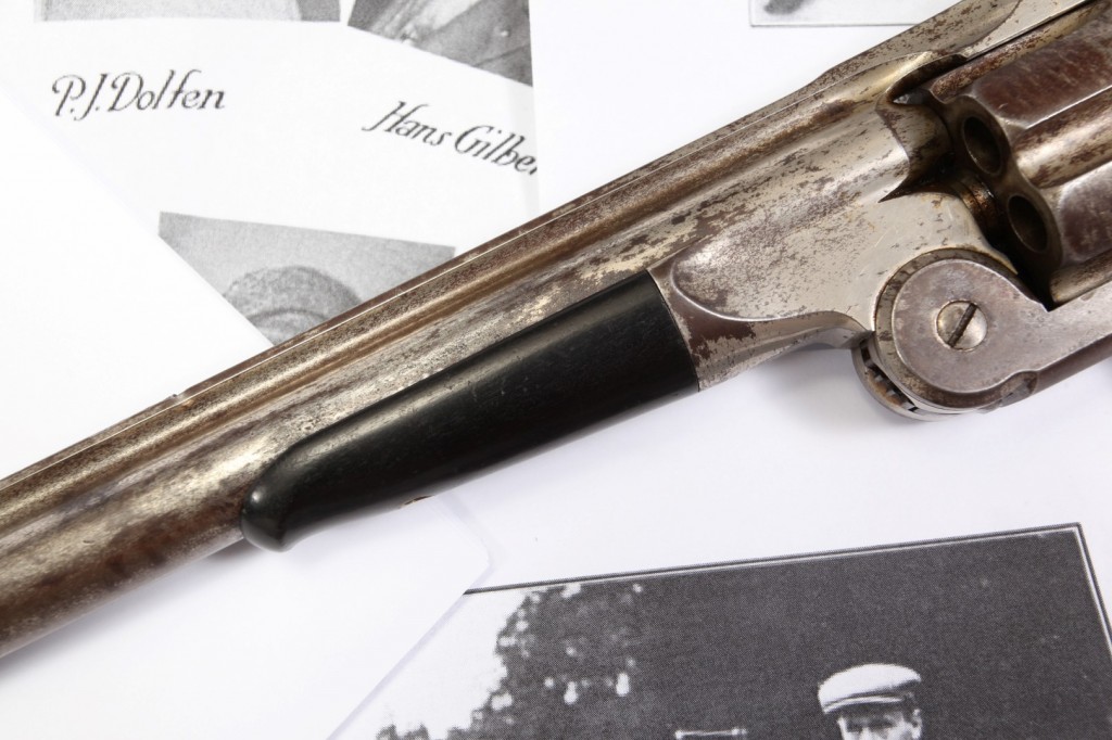 9" Smith & Wesson S&W Model 320 Revolving Rifle, 1889 Conlin's Shooting Gallery Prize Awarded to P.J. Dolfen
