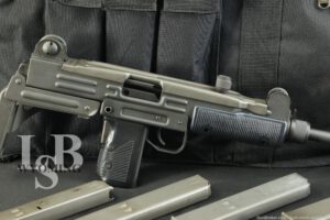IMI-Israel Uzi 9mm 18” Semi-Auto Rifle w/ Folding Buttstock, Mags & Case
