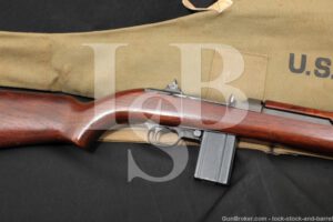 Inland Div. M1 Carbine .30 Cal Matching Semi Automatic Rifle Soft Case C&R