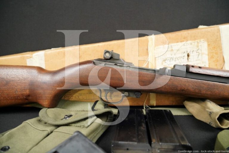 Inland M1 Carbine M-1 US U.S. .30 Semi Automatic Rifle Box Accessories ...