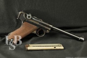 Inter-War DWM Commercial Luger 6" 9mm Semi-Automatic Pistol, Ca. 1921 C&R