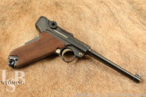 Interarm Mauser Parabellum 30 Luger 6” Semi Auto Pistol MFD Circa 1970-1980