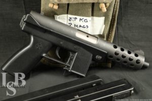 Interdynamic 9mm Open Bolt Semi-Auto Pre-Ban KG- 9 Pistol 5” Shrouded