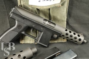 Intratec 9mm Semi-Auto Blowback Tec 9 Pistol w/ barrel extension & 2 32rd