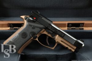 Italian Beretta Model 80X Cheetah Bronze .380 ACP 3.75” Semi Auto Pistol