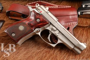 Italian Beretta Model 84 FS Cheetah .380 Auto 3.81” Pistol Nickel Finish