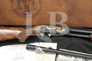 Ithaca Model 37 LAPD 12 GA 28" 18 1/2" Engraved Pump Action Shotgun, 1981