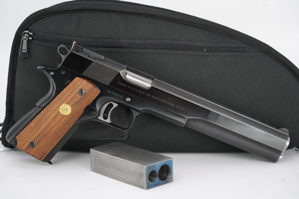 JIM HOAG MASTER GRADE COLT GOLD CUP NATIONAL MATCH LONGSLIDE PISTOL