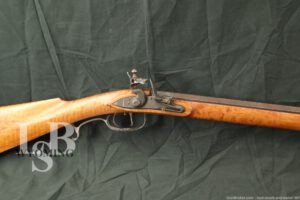 Jack Garner Signed Contemporary Flintlock American Long Rifle 40” .41 Cal