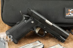 Jacob Grey Firearms TWC 9 1911 Semi-Auto Pistol & Case MFD 2024