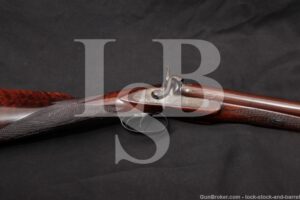 Joseph Jakob Jacob Philadelphia 10 GA Percussion SXS Shotgun, 1860s Antique