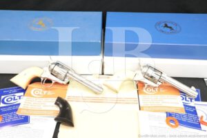 Judge Roy Bean's Colt Custom Pair Single Action Army .45 Revolvers MFD 2003
