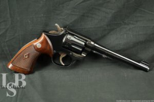 K-22 1st Model Smith & Wesson “K22 Outdoorsman” 22 LR 6” Revolver, C&R