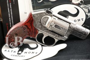 KIMBER K6S Stainless Engraved .357 mag 2” Double Action Revolver 6 Shot