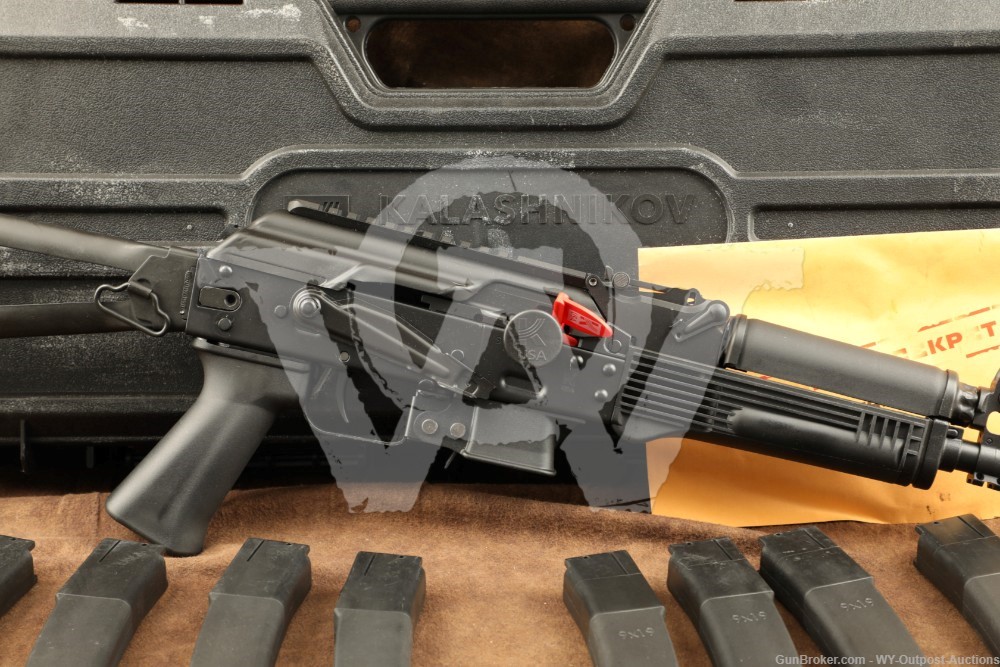 Kalashnikov KR-9 9x19MM AK47 AKM Pattern Rifle 16” PCC Folding Stock Vityaz