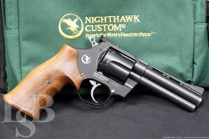 Korth Nighthawk Model Mongoose .357 Mag 4" Jim Wilson Grips Revolver 2019