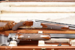 L. Lambert FN Browning Superposed Diana 2-Barrel Set 12 GA Shotgun 1965 C&R