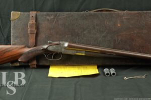 L.C. Smith Quality No. 4 Hammerless 30" 12 GA SXS Shotgun, 1890 Antique