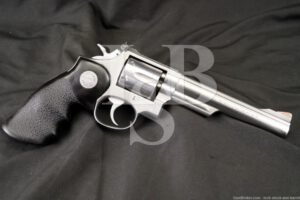 LAPD Smith & Wesson S&W Model 68-2 CHP .38 Spl 6" DAO Revolver, MFD 1984