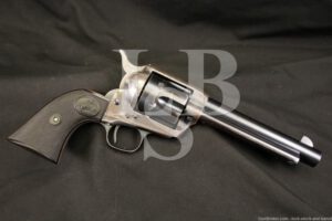 Late Colt 1st Gen Single Action Army SAA .32-20 WCF Revolver, MFD 1931 C&R