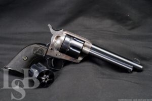 Late Colt 1st Gen Single Action Army SAA 5 1/2" .38-40 Revolver, 1938 C&R